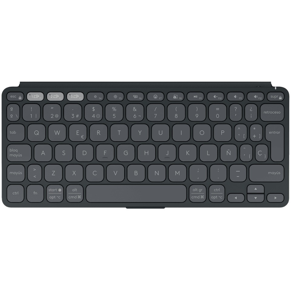 Tastierë Pa kabllo LOGITECH Keys-To-Go 2 / QWERTZ - Grafit - Figura 2