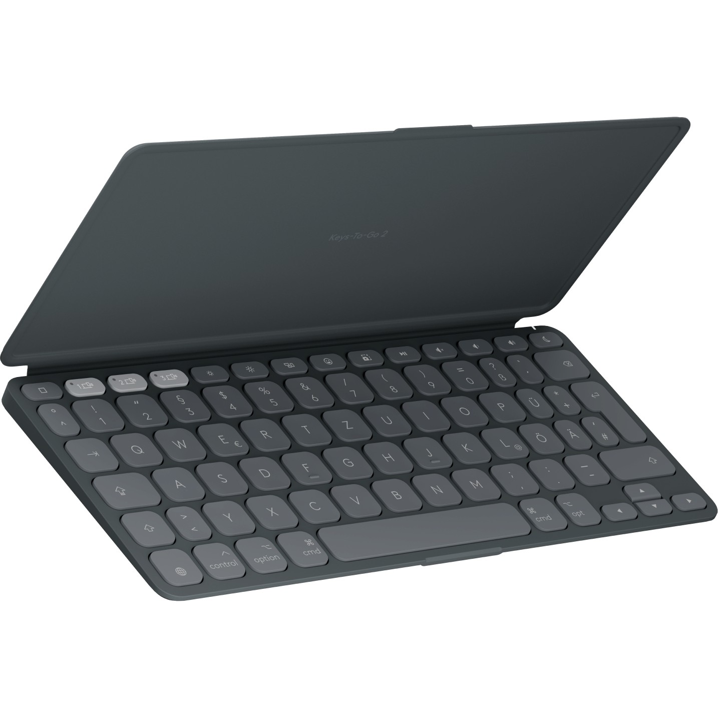 Tastierë Pa kabllo Logitech KEYS-TO-GO 2 / QWERTZ – Grafit