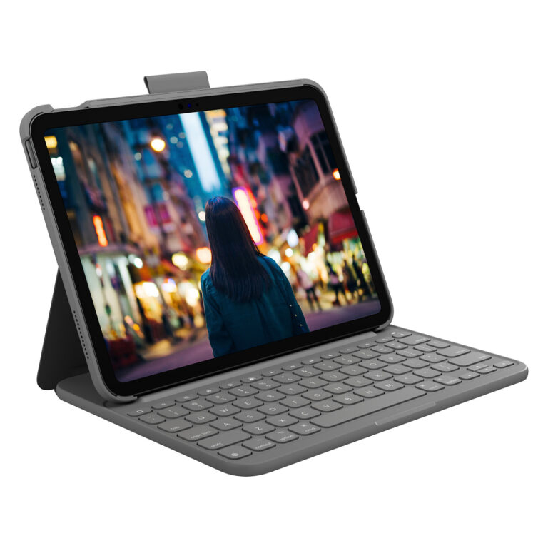 Aksesorë për tablet Logitech Slim Folio / iPad / 10th Gen – Gri