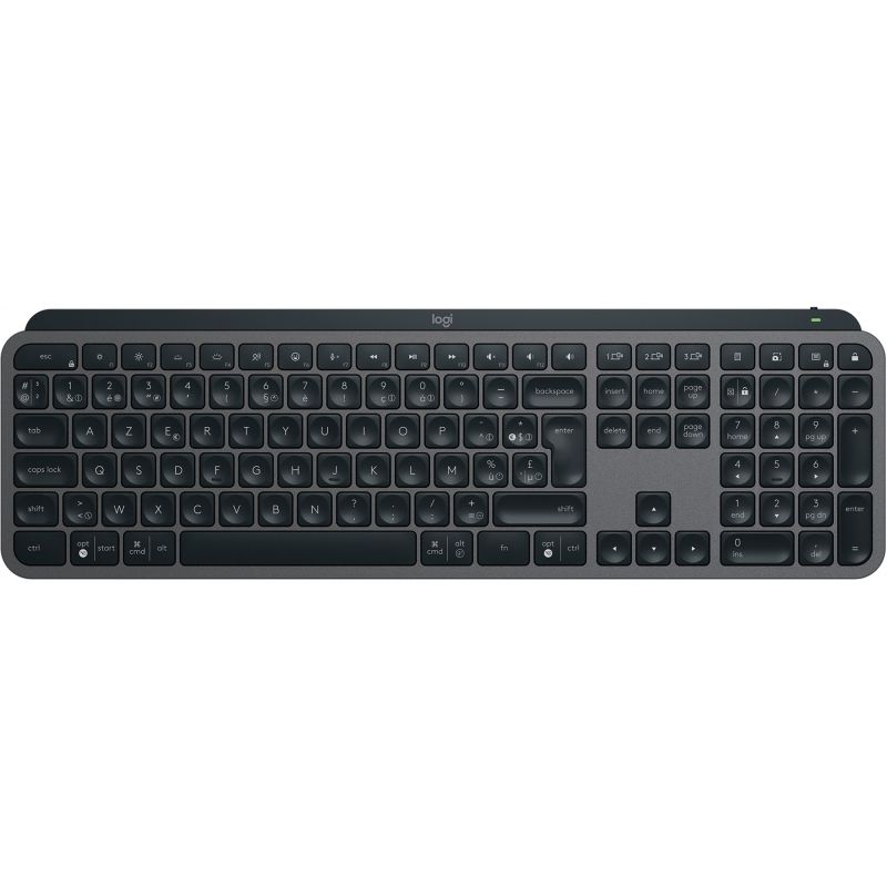 Tastierë pa kabllo Logitech MX Keys S / AZERTY Belgian - Grafit