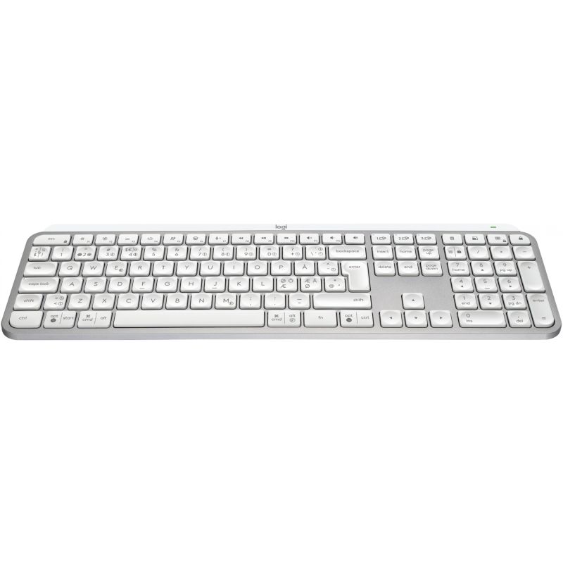 Tastierë pa Kabllo MX Keys S / Nordic Language / QWERTY - Gri / Bardhë - Figura 2