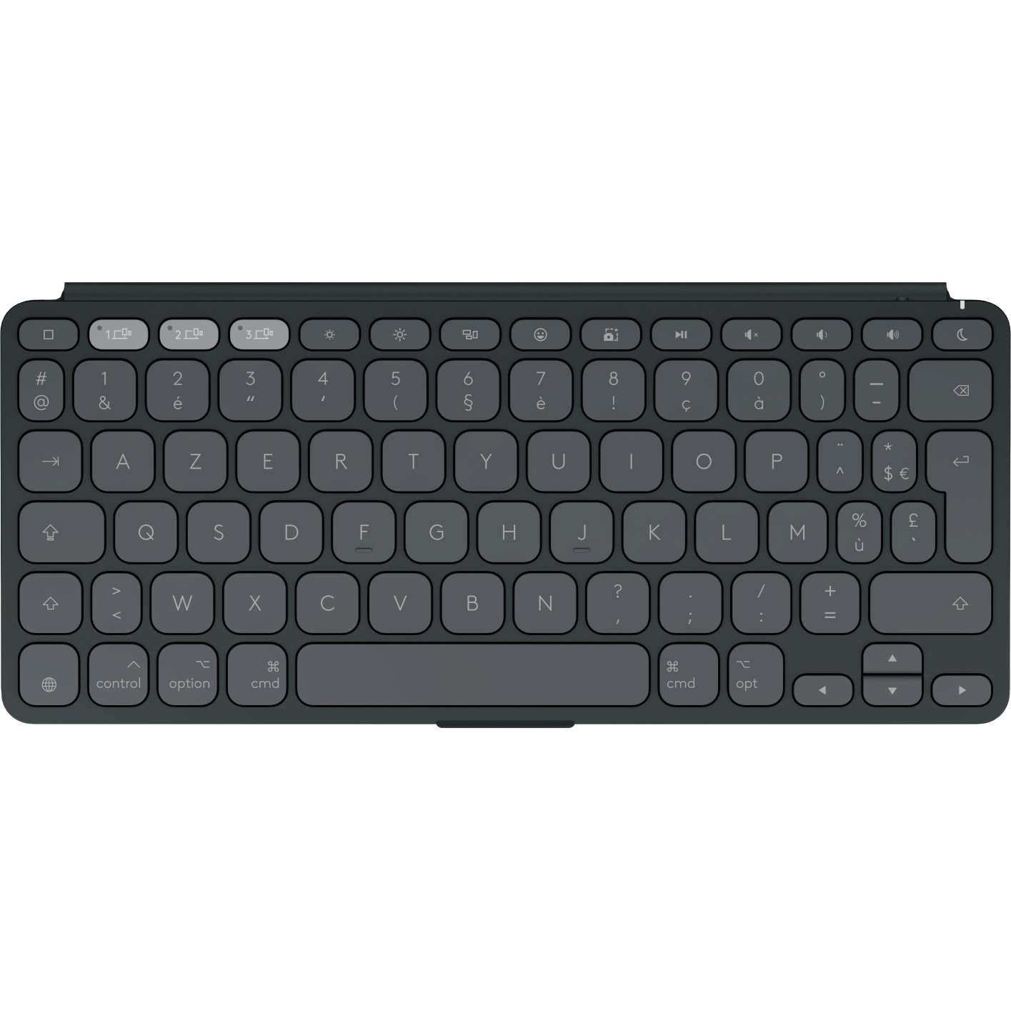 Tastierë Pa kabllo Logitech KEYS-TO-GO 2 / Bluetooth / Gri - Figura 2