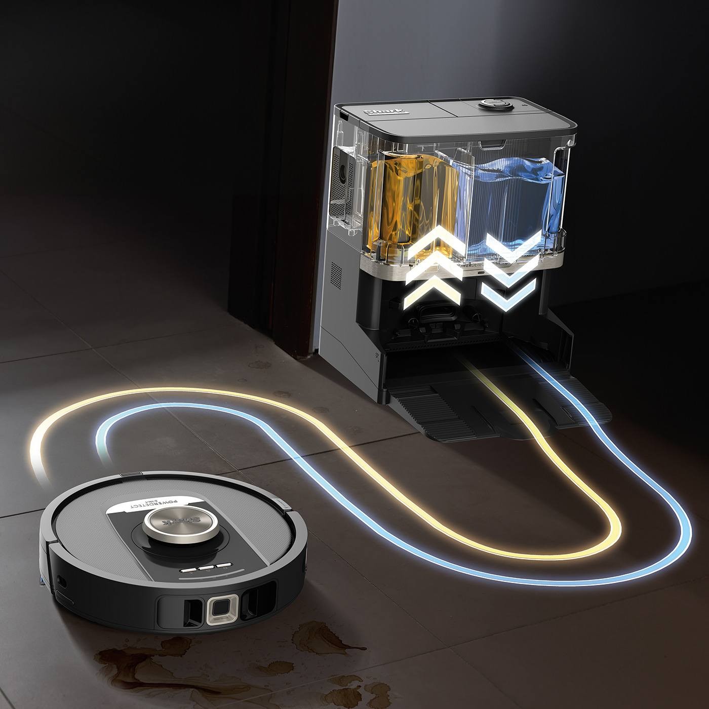 Fshesë robotike Shark / RV2800ZEEU / Robot Vacuum & Mop - Zezë - Figura 5