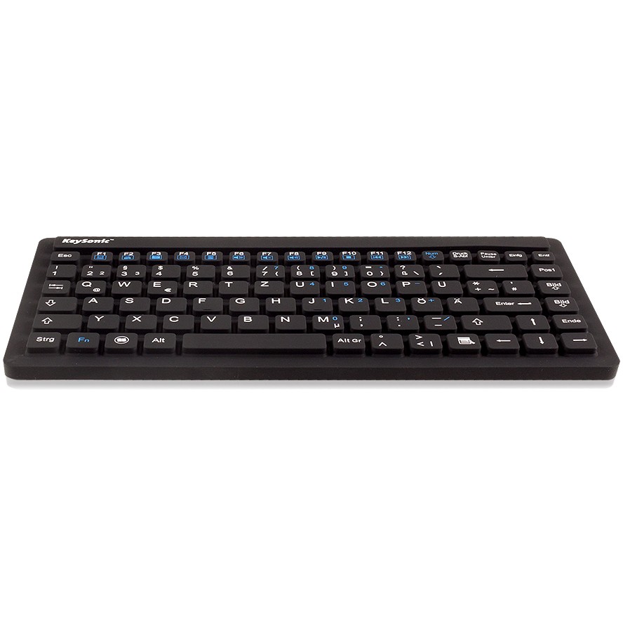 Tastierë Me kabllo KeySonic KSK-3230IN / German Layout – Zezë - Figura 2
