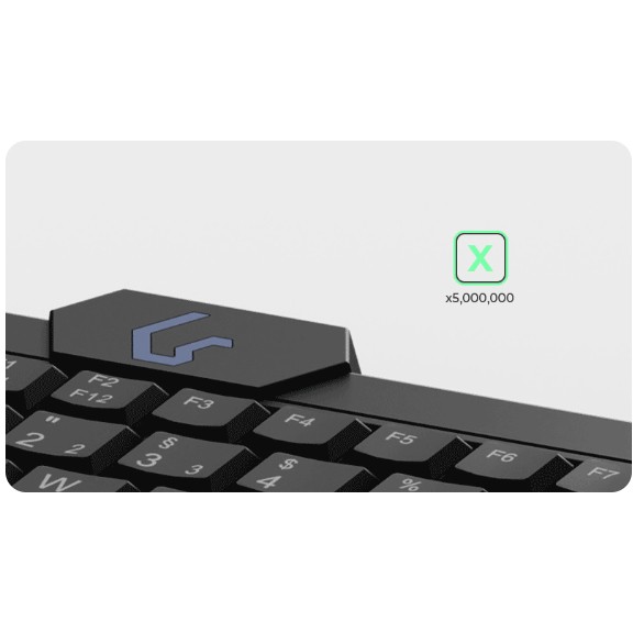 Tastierë KeySonic TAS KSK-3210ELU, Mini Touchpad, e zezë, DE - Figura 2