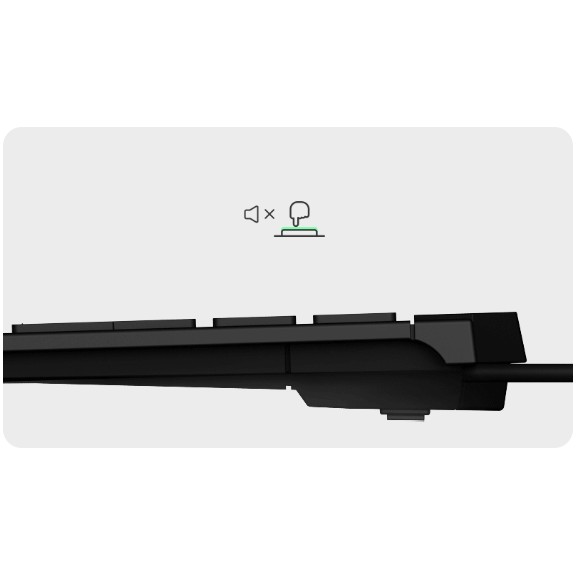 Tastierë KeySonic TAS KSK-5210ELU, Mini Touchpad, e zezë, DE - Figura 2