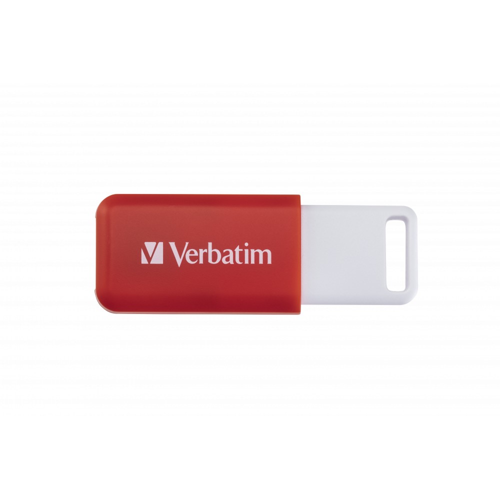 USB STICK 16GB Verbatim V DataBar USB 2.0, e kuqe - Figura 2