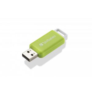 USB STICK 32GB Verbatim V DataBar USB 2.0, e gjelbër