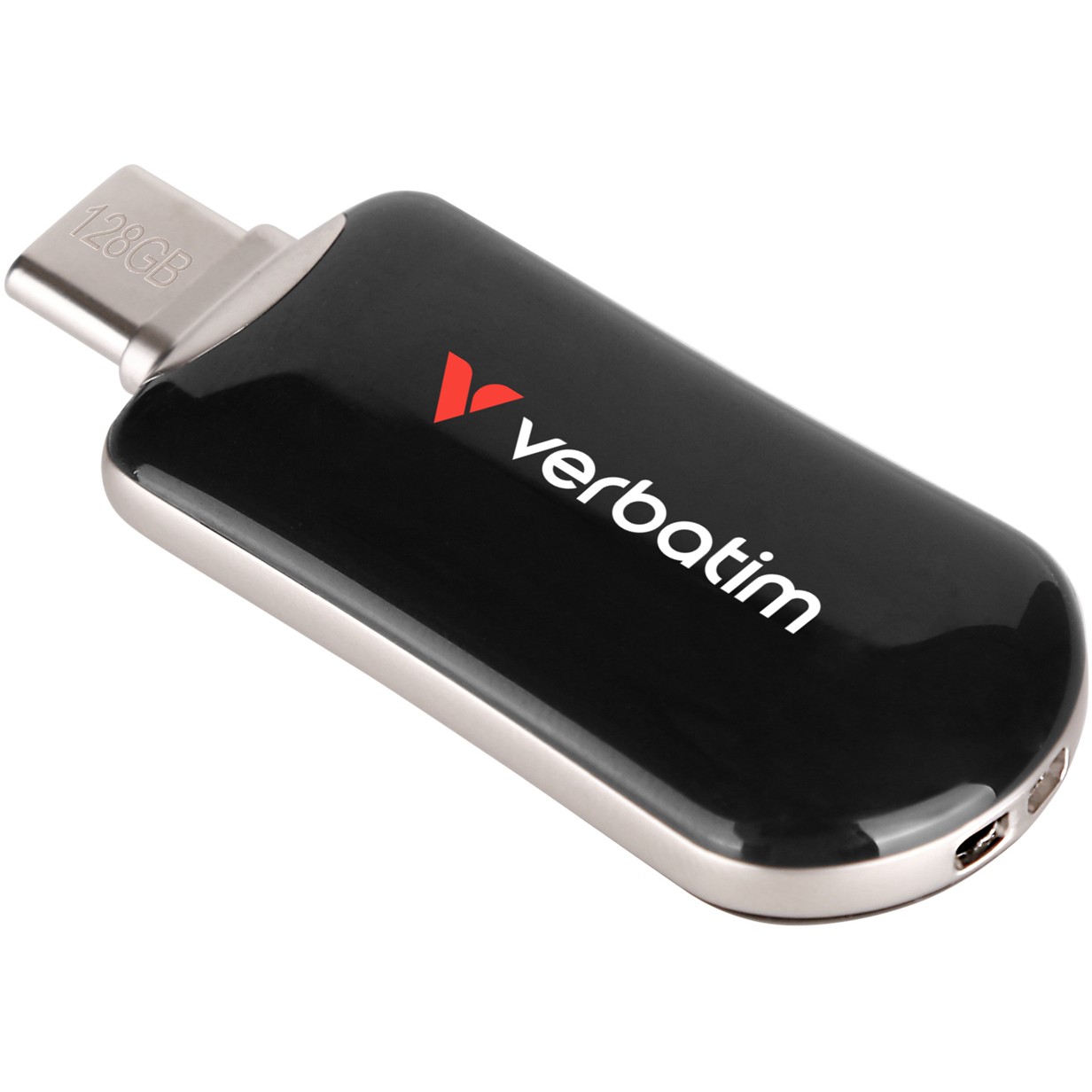USB STICK 128GB Verbatim Plectra USB-C, e zezë - Figura 3