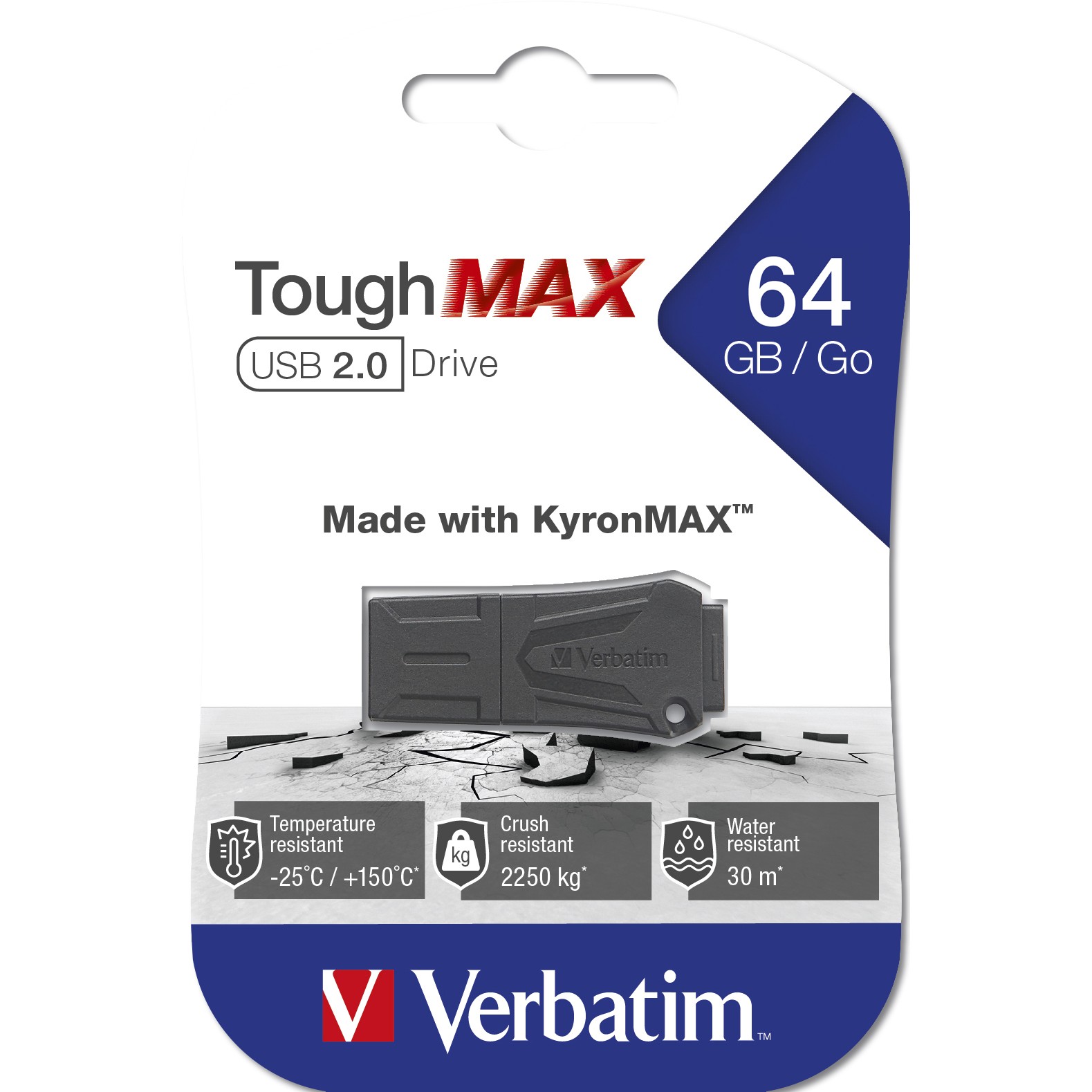 USB STICK 64GB Verbatim 2.0 ToughMax - Figura 4