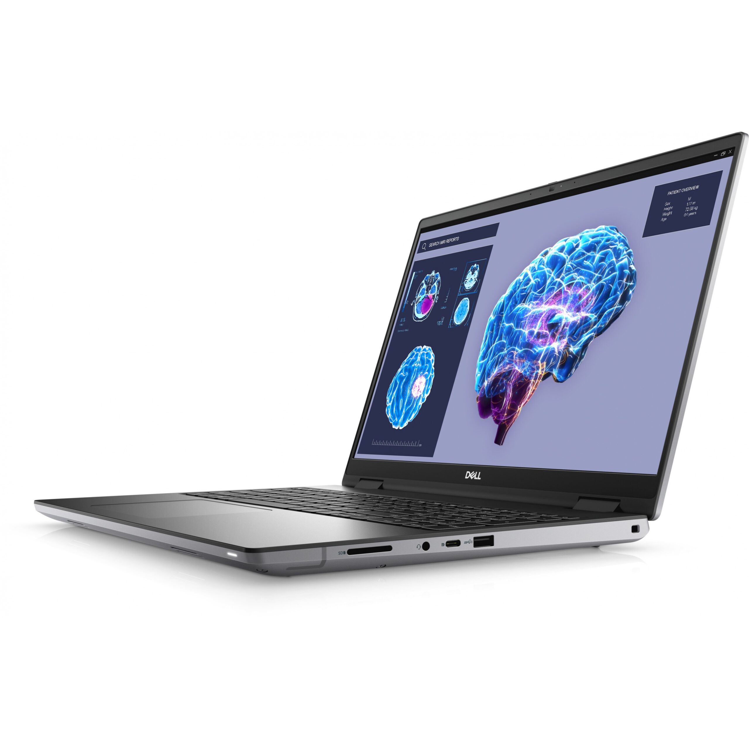 Laptop Dell Precision 7680 / i7-13850HX / 32GB DDR5 / 1TB / 16" Full HD+ WLED / RTX 3500 Ada 12GB- Gri - Figura 3