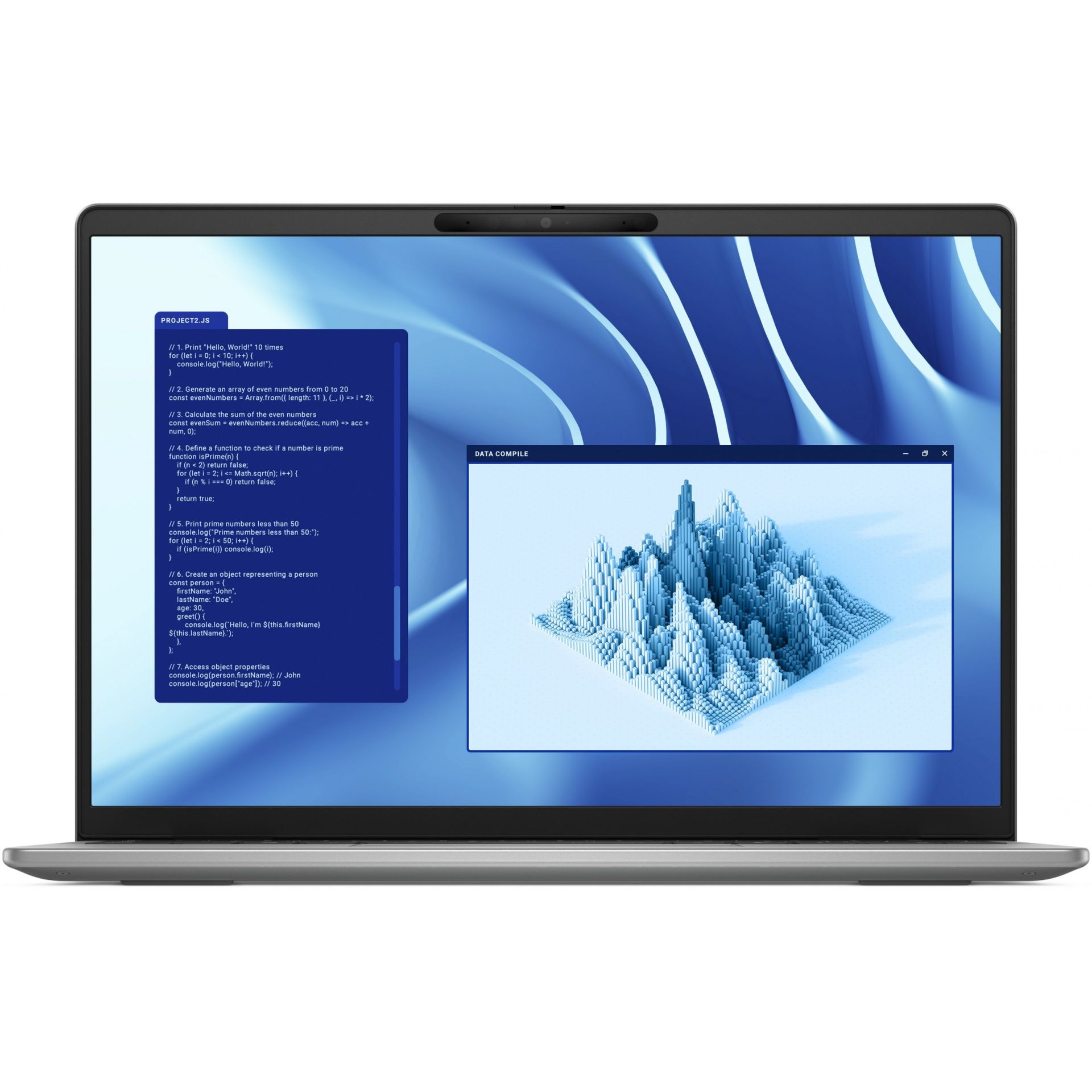 Laptop Dell Latitude 7455 / Snapdragon X1E-80-100 / 32GB LPDDR5 / 1TB / 14" Quad HD+ IPS Touch / Qualcomm Adreno GPU / DE - Gri