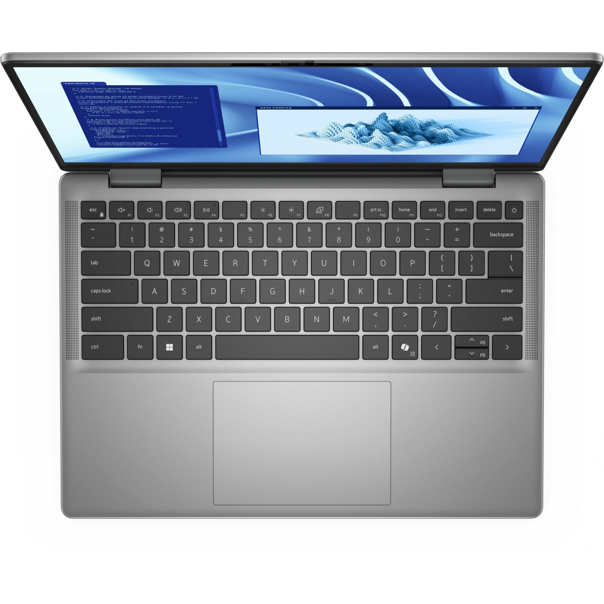 Laptop Dell Latitude 7455 / Snapdragon X1E-80-100 / 32GB LPDDR5 / 1TB / 14" Quad HD+ IPS Touch / Qualcomm Adreno GPU / DE - Gri - Figura 4