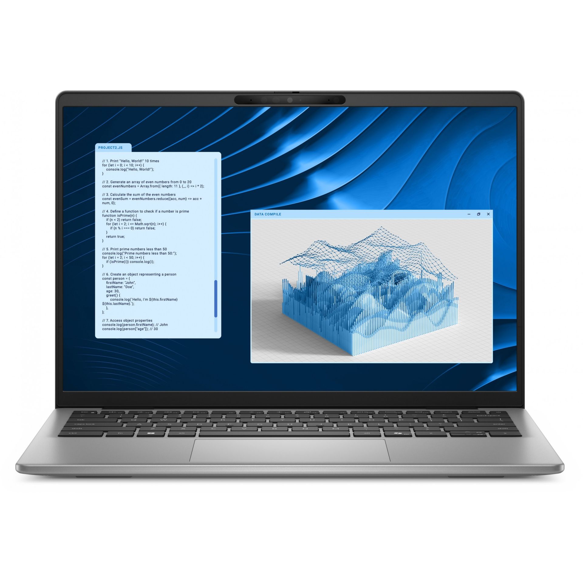 Laptop Dell Latitude 5455 / Snapdragon X1P-42-100 / 16GB LPDDR5 / 512GB / 14" Full HD+ IPS / Qualcomm Adreno GPU / DE - Gri - Figura 2