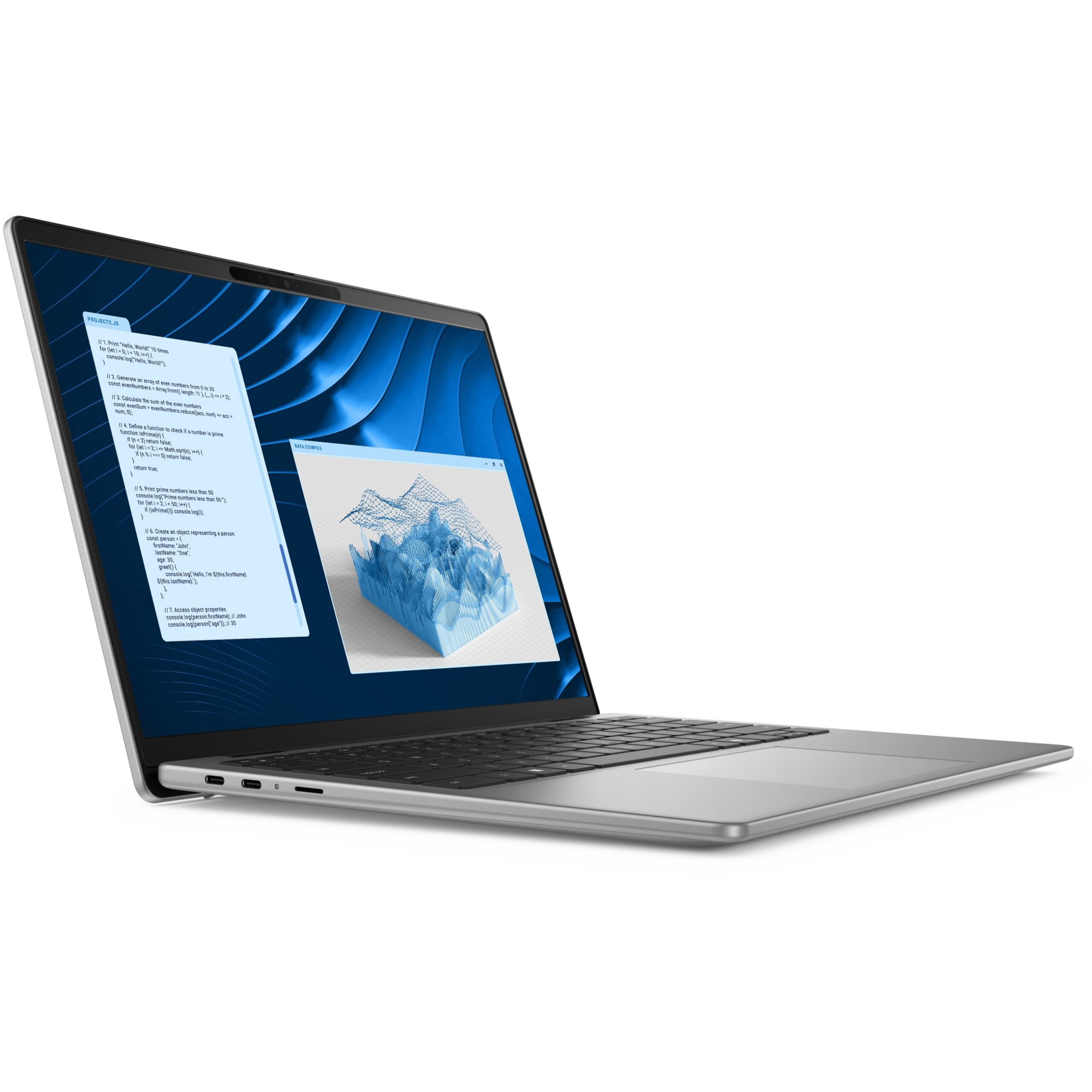 Laptop Dell Latitude 5455 / Snapdragon X1P-64-100 / 16GB LPDDR5 / 512GB / 14" Full HD+ IPS / Qualcomm Adreno GPU / DE - Gri - Figura 5