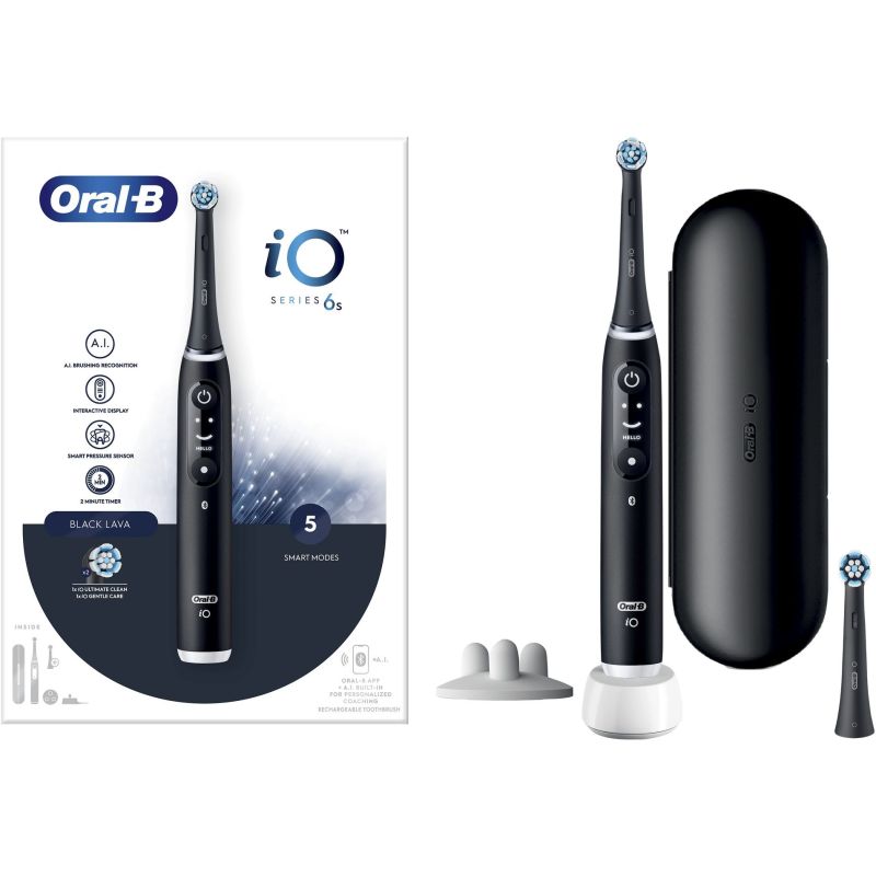 Furçë dhëmbësh elektrike Oral-B iO Series 6s - Zezë - Figura 2
