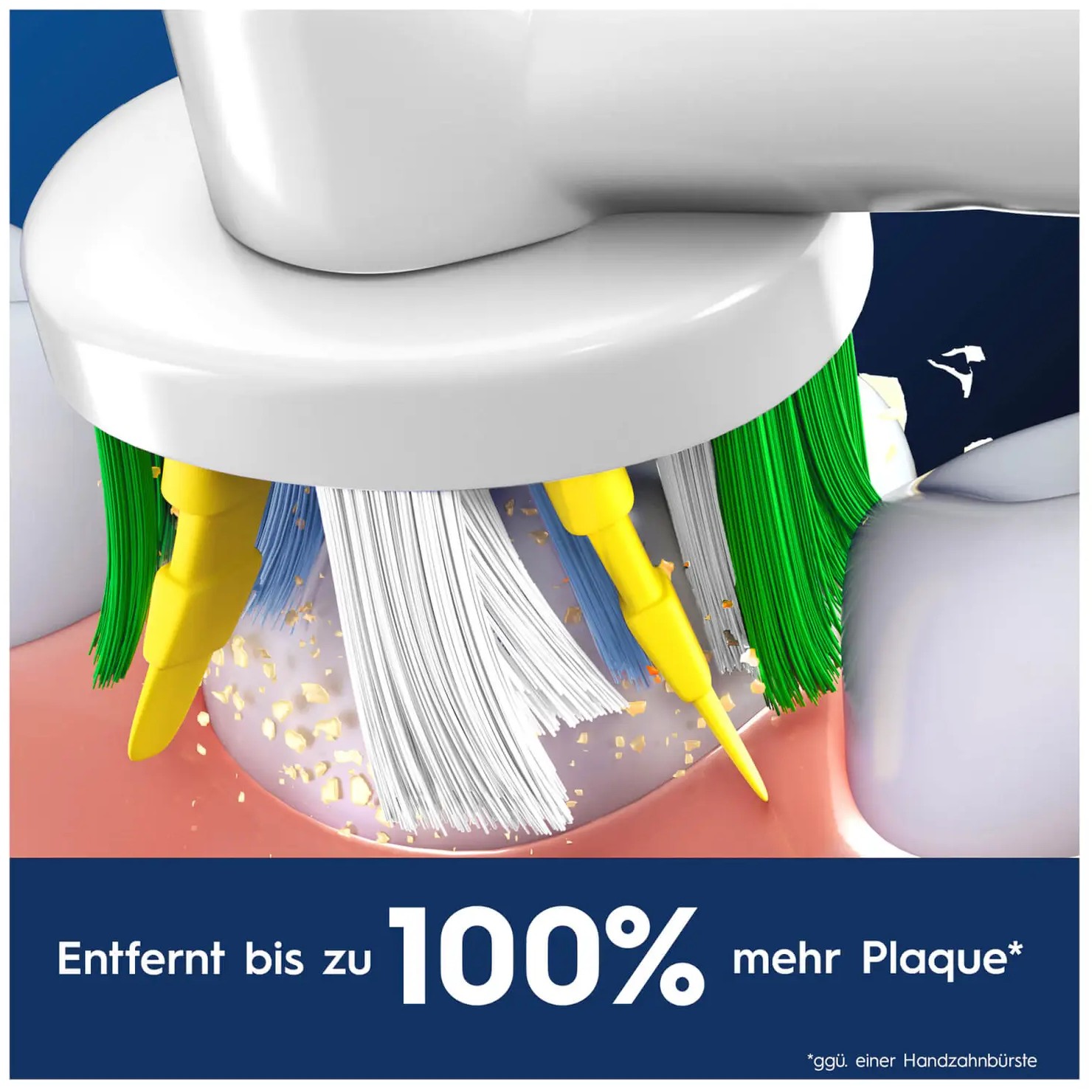 Koka zëvendësuese për furcë elektrike Oral-B Deep Cleaning 6-Pack – Bardhë - Figura 3