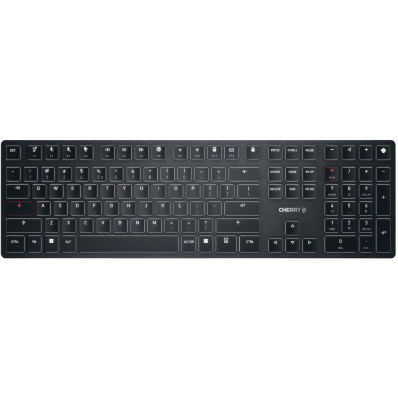 Tastierë Pa kabllo CHERRY KW X ULP / QWERTY – Zezë