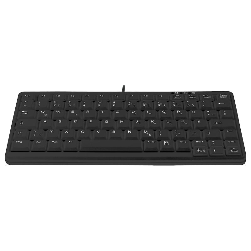 Tastierë me Kabllo CHERRY ACTIVE KEY 4.0 / Mini Notebook Style - Zezë - Figura 3