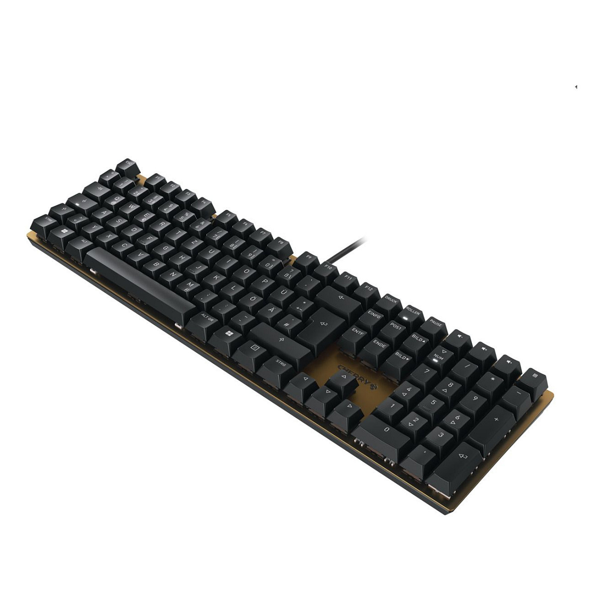 Tastierë me kabllo Cherry KC 200 MX / MX2A Silent Red / QWERTY / UK Language - Zezë - Figura 2