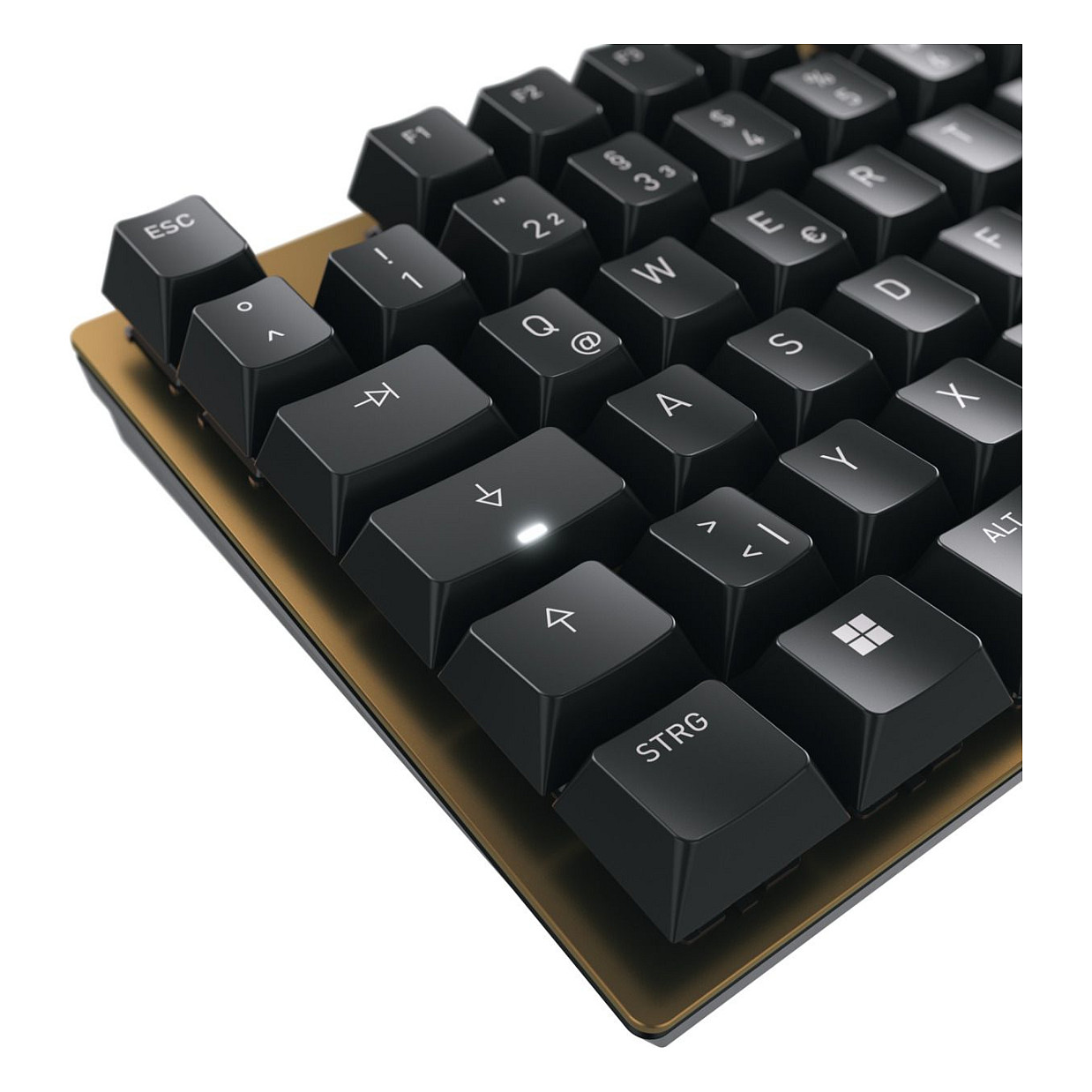 Tastierë me kabllo Cherry KC 200 MX / MX2A Silent Red / QWERTY / UK Language - Zezë - Figura 5