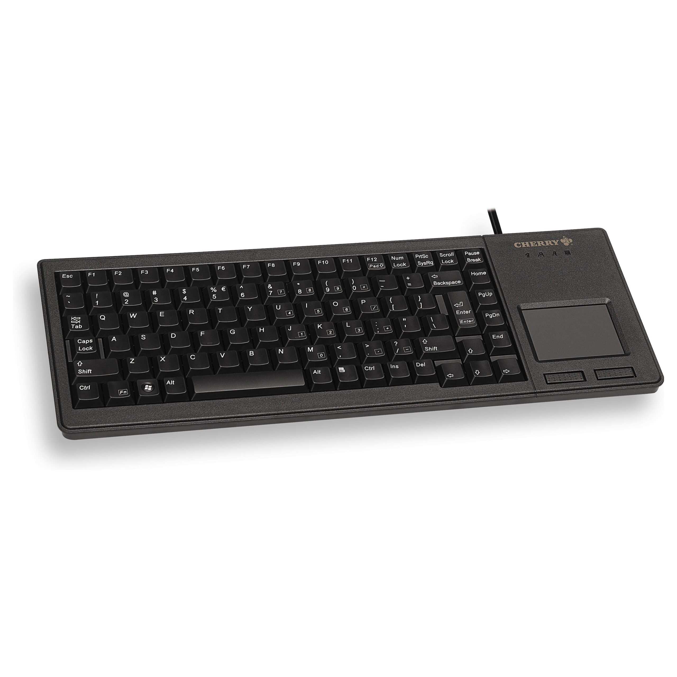 Tastierë me kabllo CHERRY G84-5500LUMFR-2 Touchpad / AZERTY - Zezë - Figura 3