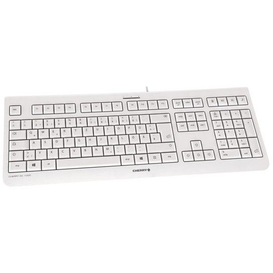 Tastierë me kabllo CHERRY KC 1000 / Swiss Layout - Gri - Figura 4