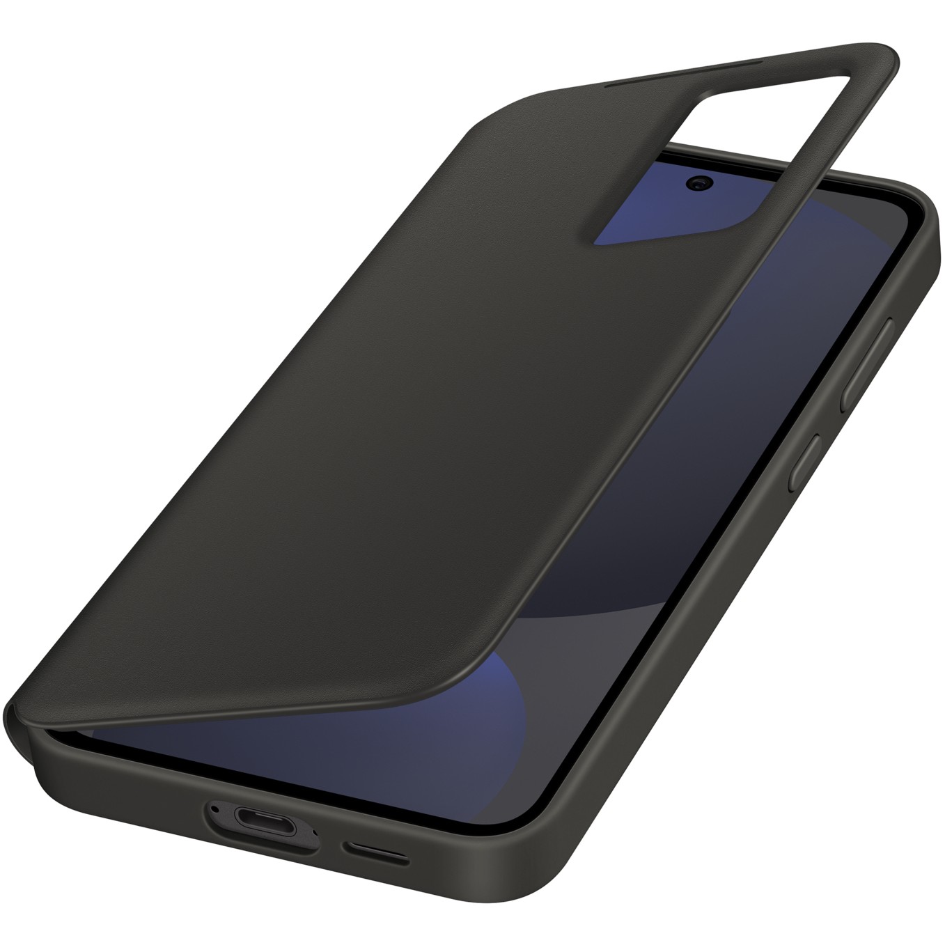 Mbrojtëse Samsung Smart View Wallet Case për Galaxy S24 FE – Zezë - Figura 3
