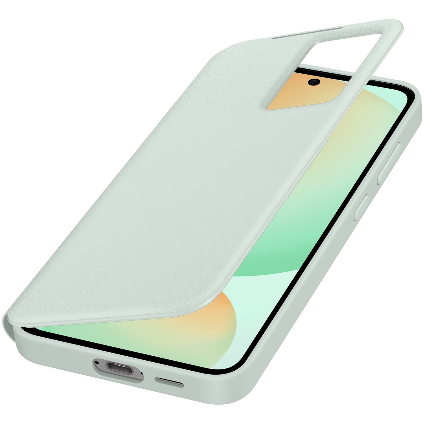 Mbrojtëse Samsung Smart View Wallet për Galaxy S24 FE, e gjelbër - Figura 3