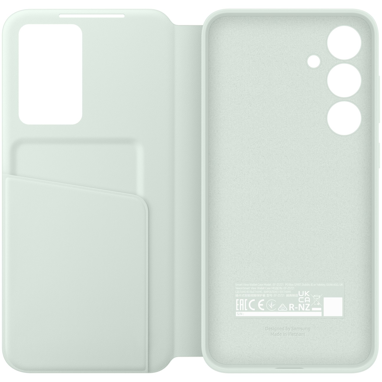 Mbrojtëse Samsung Smart View Wallet për Galaxy S24 FE, e gjelbër - Figura 4