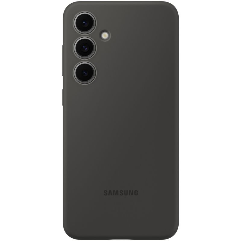 Aksesorë për telefon Samsung / Silicone Case / Galaxy S24 FE - Zezë