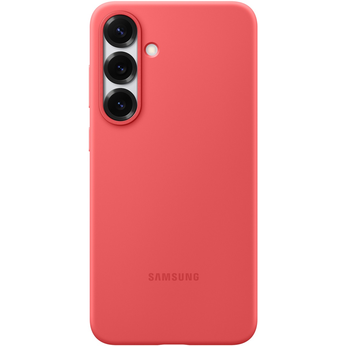 Mbrojtëse Samsung Silicone për Galaxy S25+, e kuqe - Figura 2