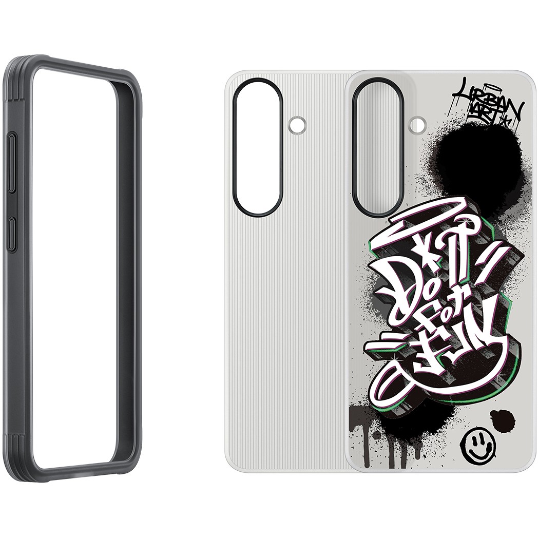 Mbrojtëse Samsung Flipsuit Rugged për Galaxy S25, grafit - Figura 4