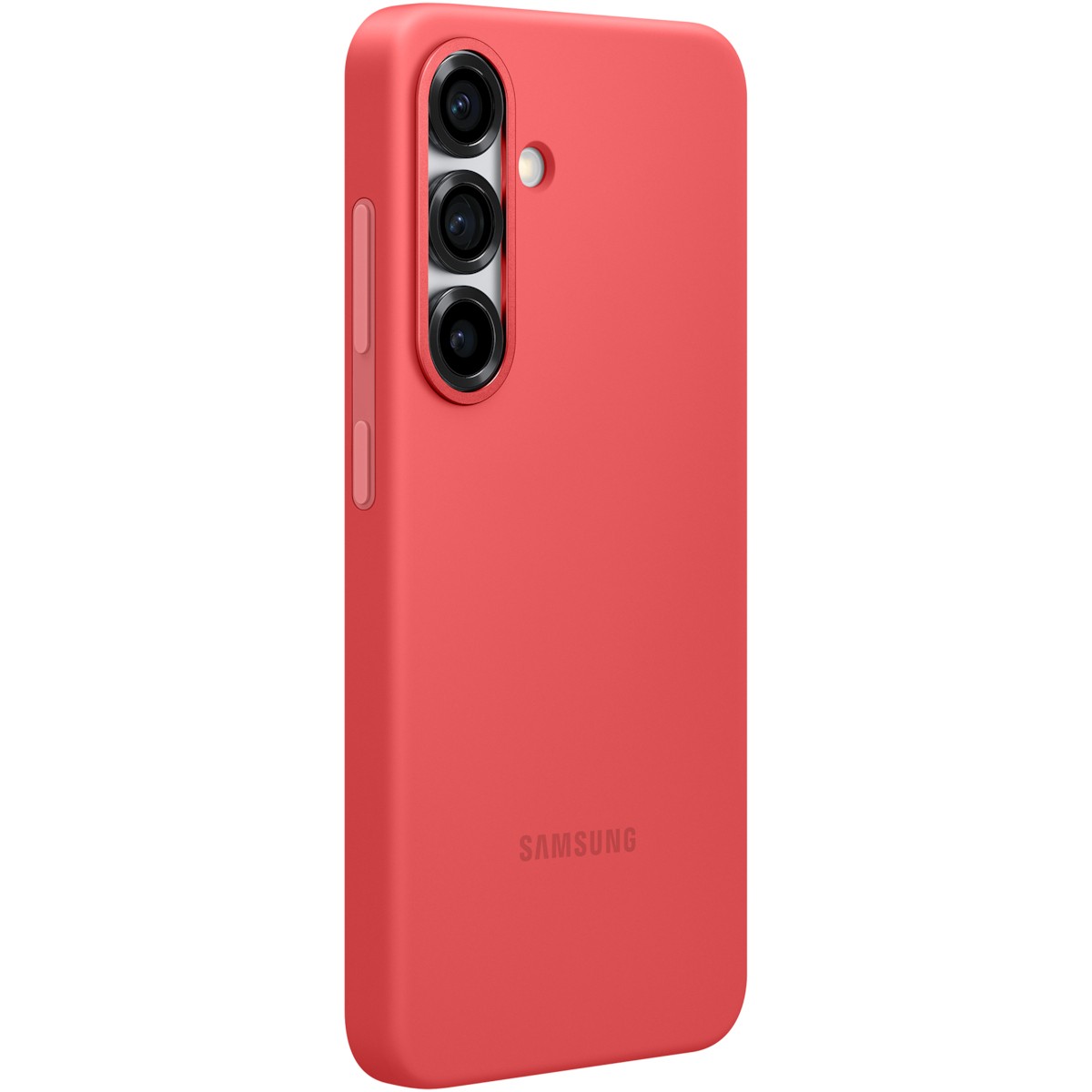 Mbrojtëse Samsung Silicone për Galaxy S25, e kuqe - Figura 4