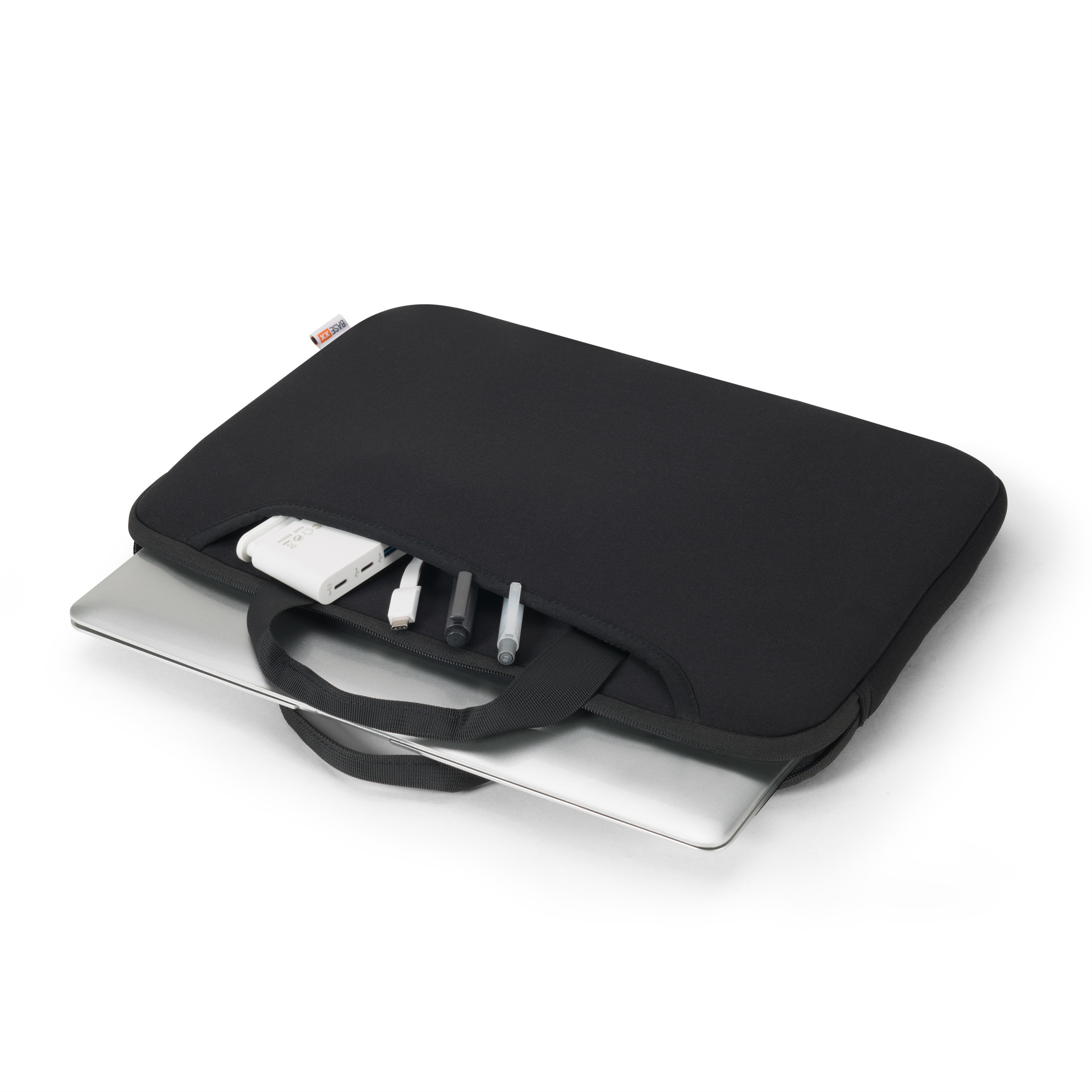 Çantë për laptop Dicota BASE XX Laptop Sleeve Plus, 12-12.5", e zezë - Figura 4