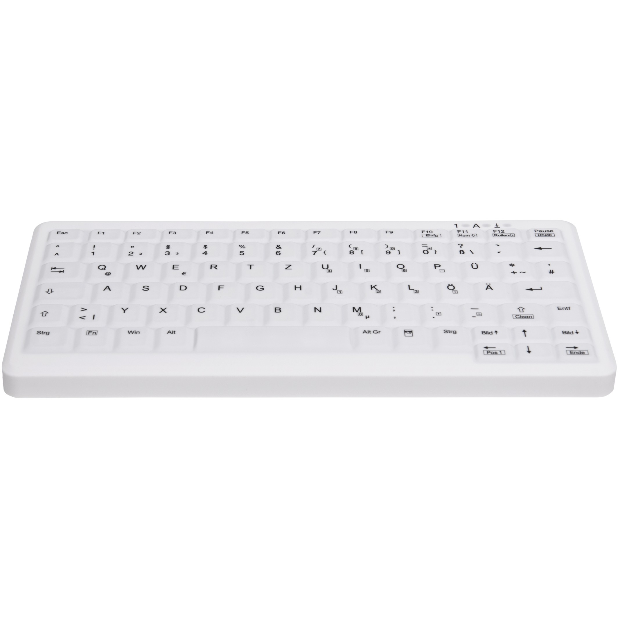 Tastierë me kabllo CHERRY AK-C4110F-U1-W / US Layout - Bardhë - Figura 3