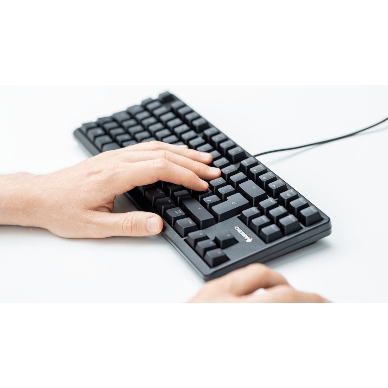 Tastierë me kabllo CHERRY G80-3000N RGB TKL / AZERTY Layout - Zezë - Figura 2