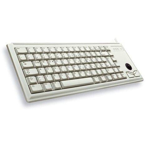 Tastierë me kabllo CHERRY G84-4400 Compact Wired Keyboard with Integrated Trackball - Bardhë - Figura 2