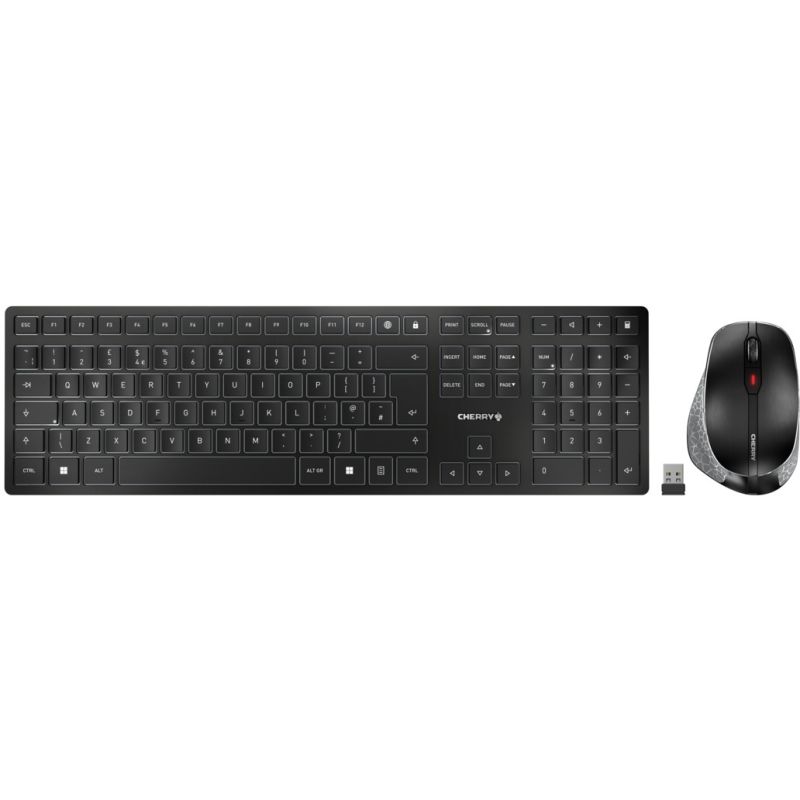 Combo (Tastierë & Maus) CHERRY DW 9500 SLIM / Wireless - Zezë