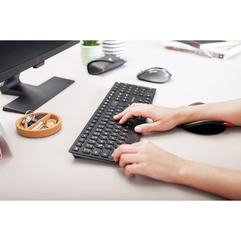 Tastierë me kabllo CHERRY KW 9100 SLIM Wireless Keyboard / GB layout - Zezë - Figura 3