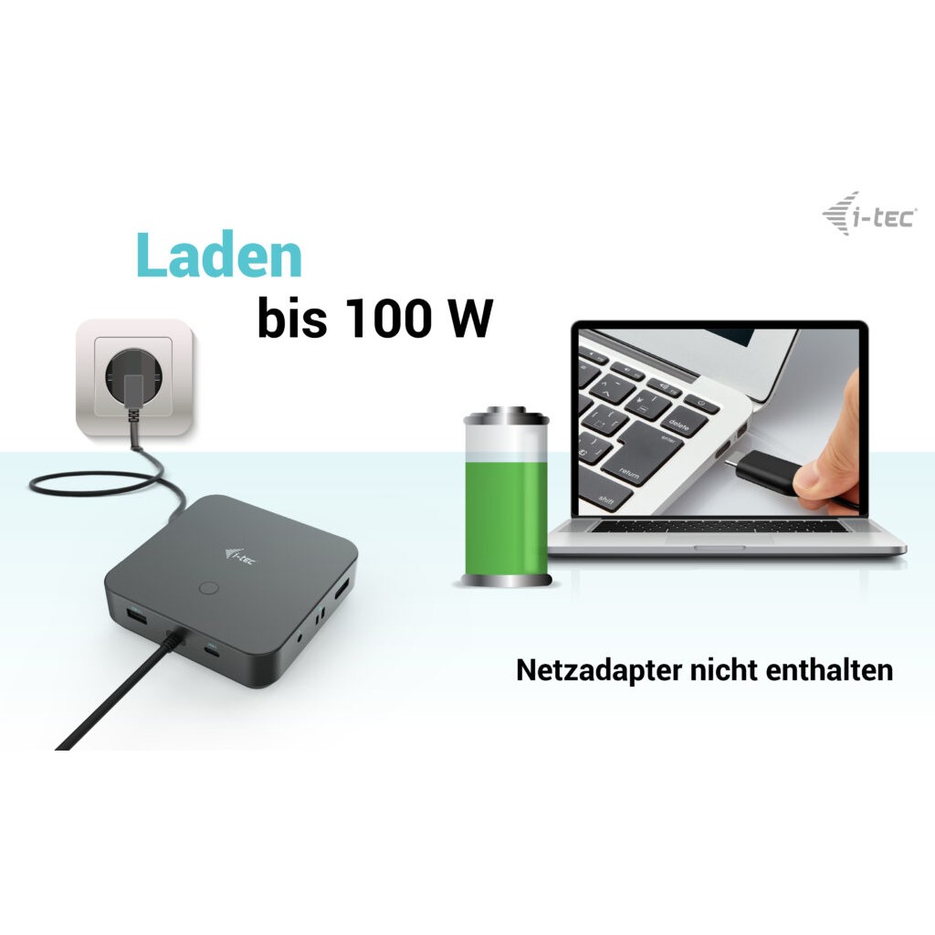 Docking Station D I-TEC USB-C, Thunderbolt 3, USB4 - Figura 4