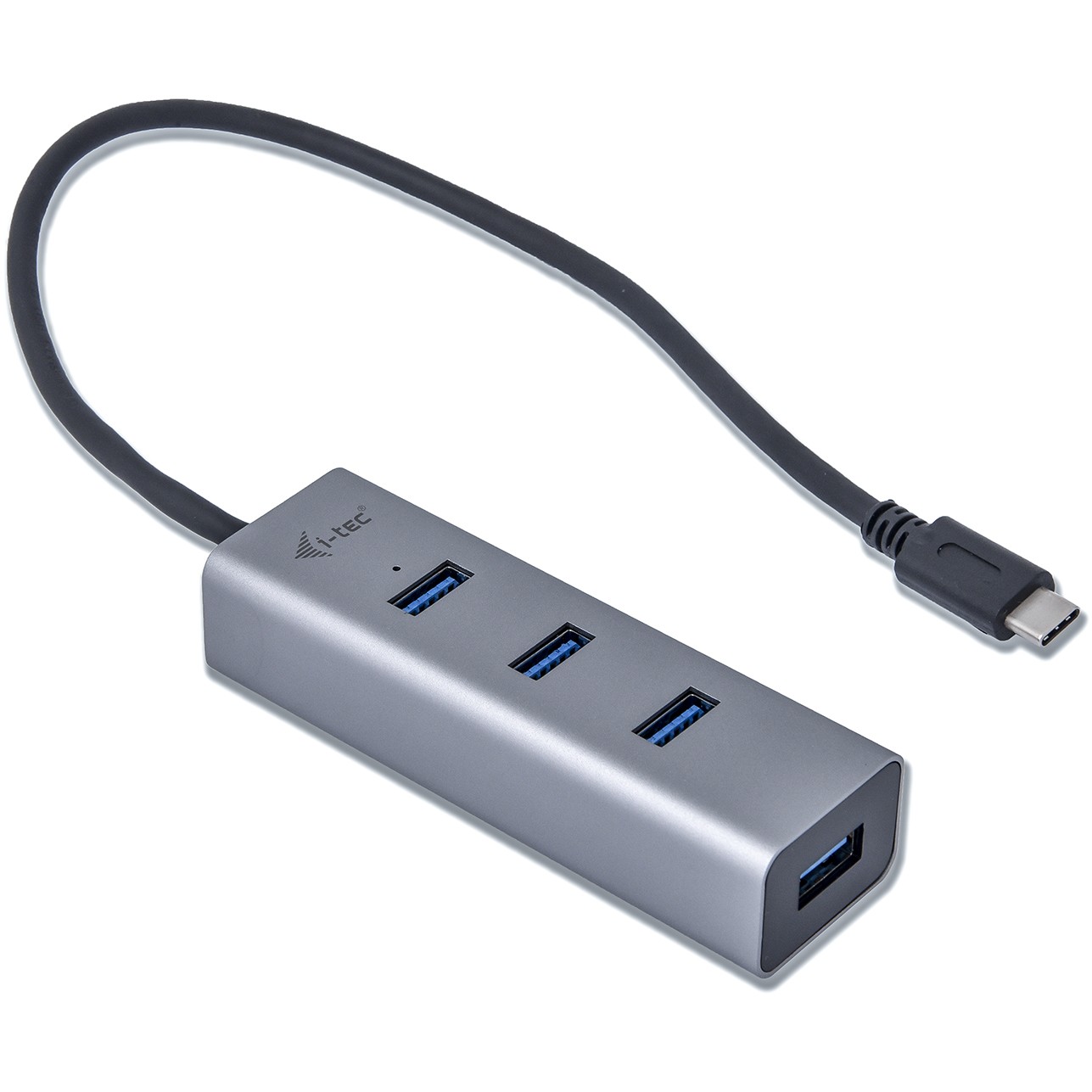 USB Hub D I-TEC, USB-C, METAL, 4 porte - Figura 2