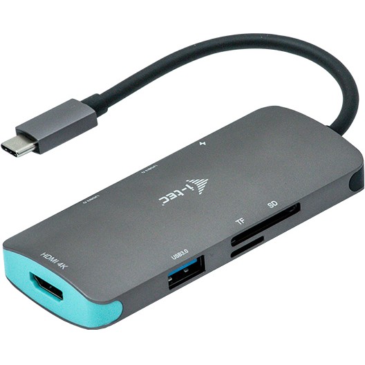 Docking Station I-TEC USB-C Nano / 4K HDMI / PD / LAN / USB - Argjend - Figura 2