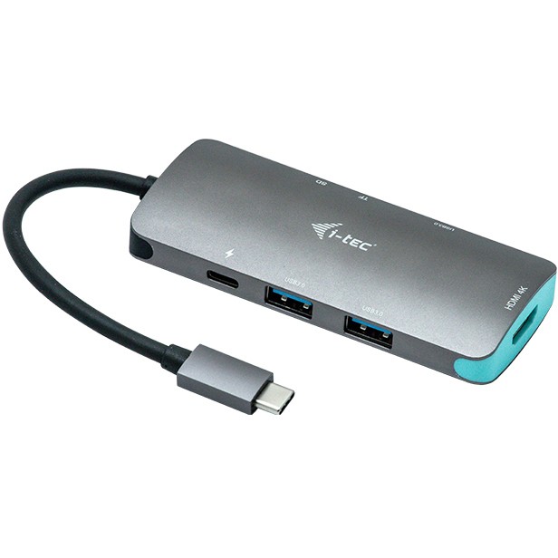 Docking Station I-TEC USB-C Nano / 4K HDMI / PD / LAN / USB - Argjend - Figura 5