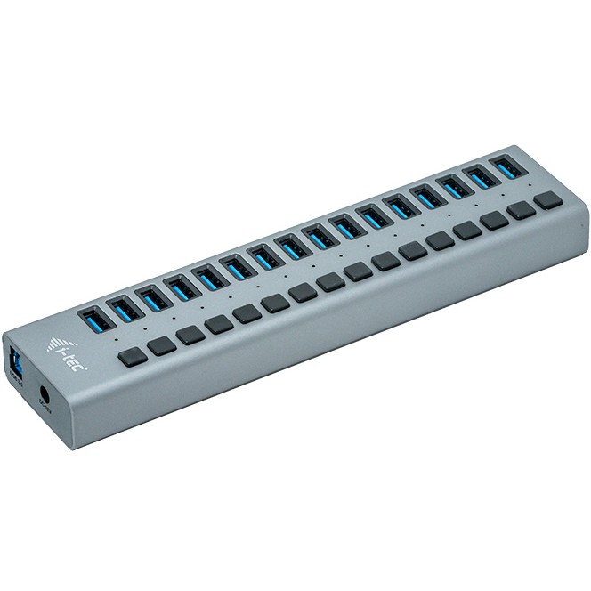 USB Hub D I-TEC, USB 3.0, 16 porte, 90 W - Figura 2