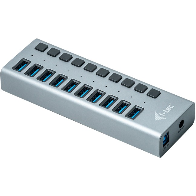 USB Hub D I-TEC, USB 3.0, 10 porte, 48 W - Figura 3