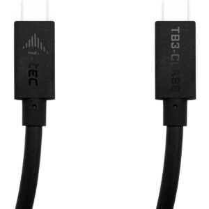 Kabllo USB I-TEC Thunderbolt 3 / USB-C / 1.5m / 40Gbps / PD / 4K & 5K Video - Zezë