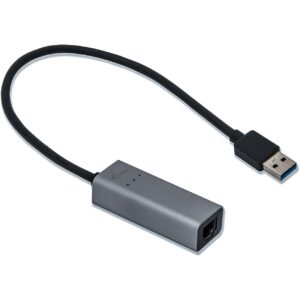 Kabllo për Rrjet I-TEC USB 3.0 në RJ-45 / Gigabit Ethernet / LED / Metalik / Windows / Mac / Linux / Android - Hiri