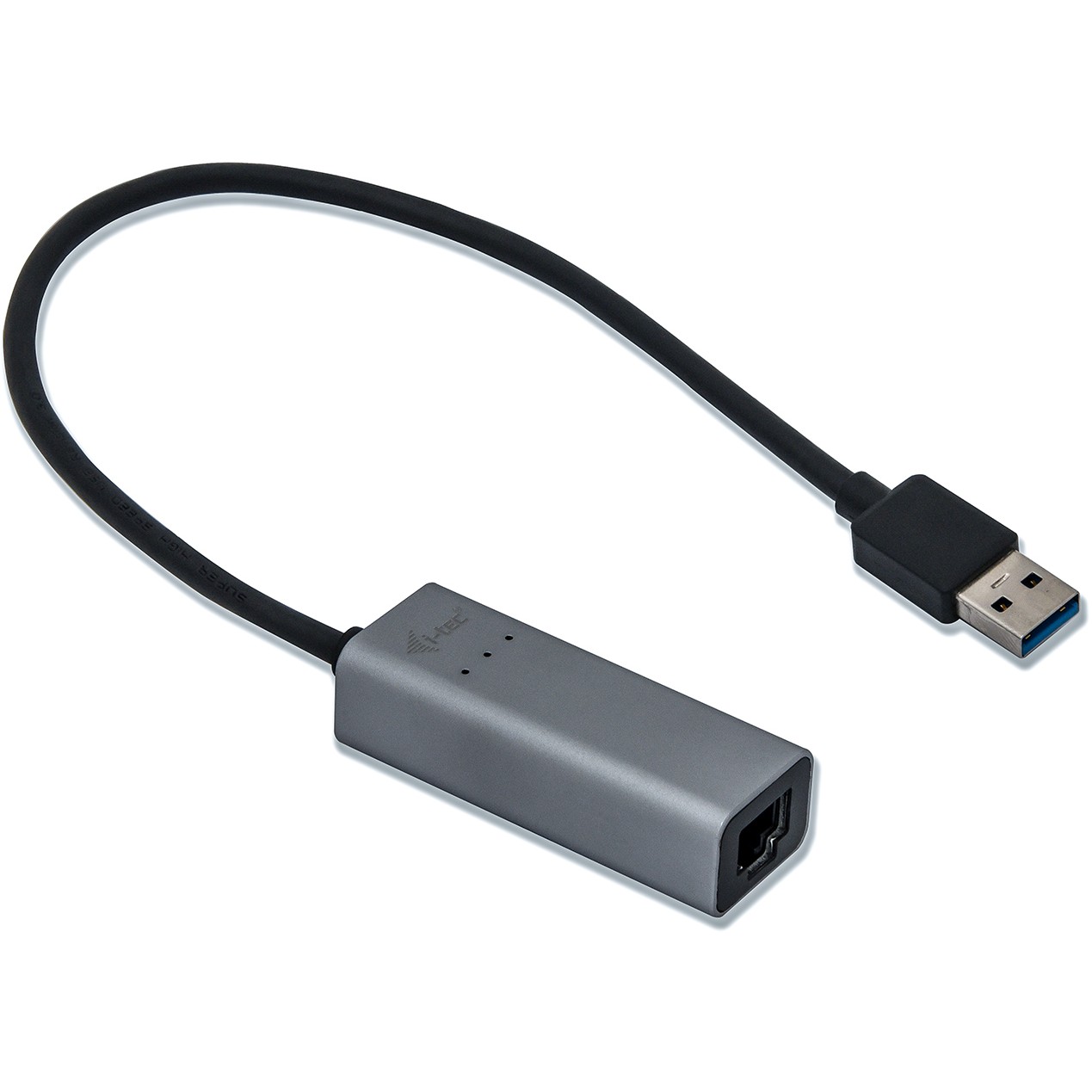 Kabllo për Rrjet I-TEC USB 3.0 në RJ-45 / Gigabit Ethernet / LED / Metalik / Windows / Mac / Linux / Android - Hiri