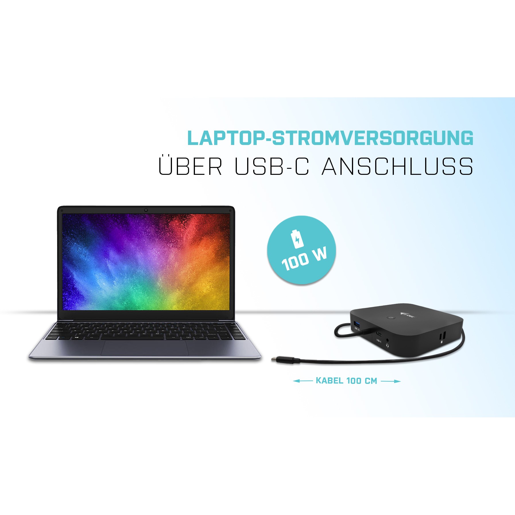 Docking Station D I-TEC USB-C Dual Display PD - Figura 5